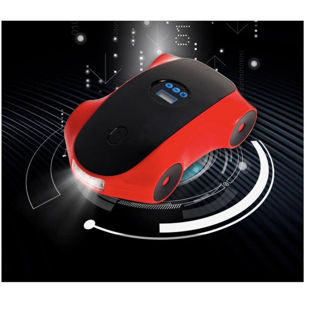 Máy bơm lốp cho ô tô công suất lớn 120w LCD SuperCar