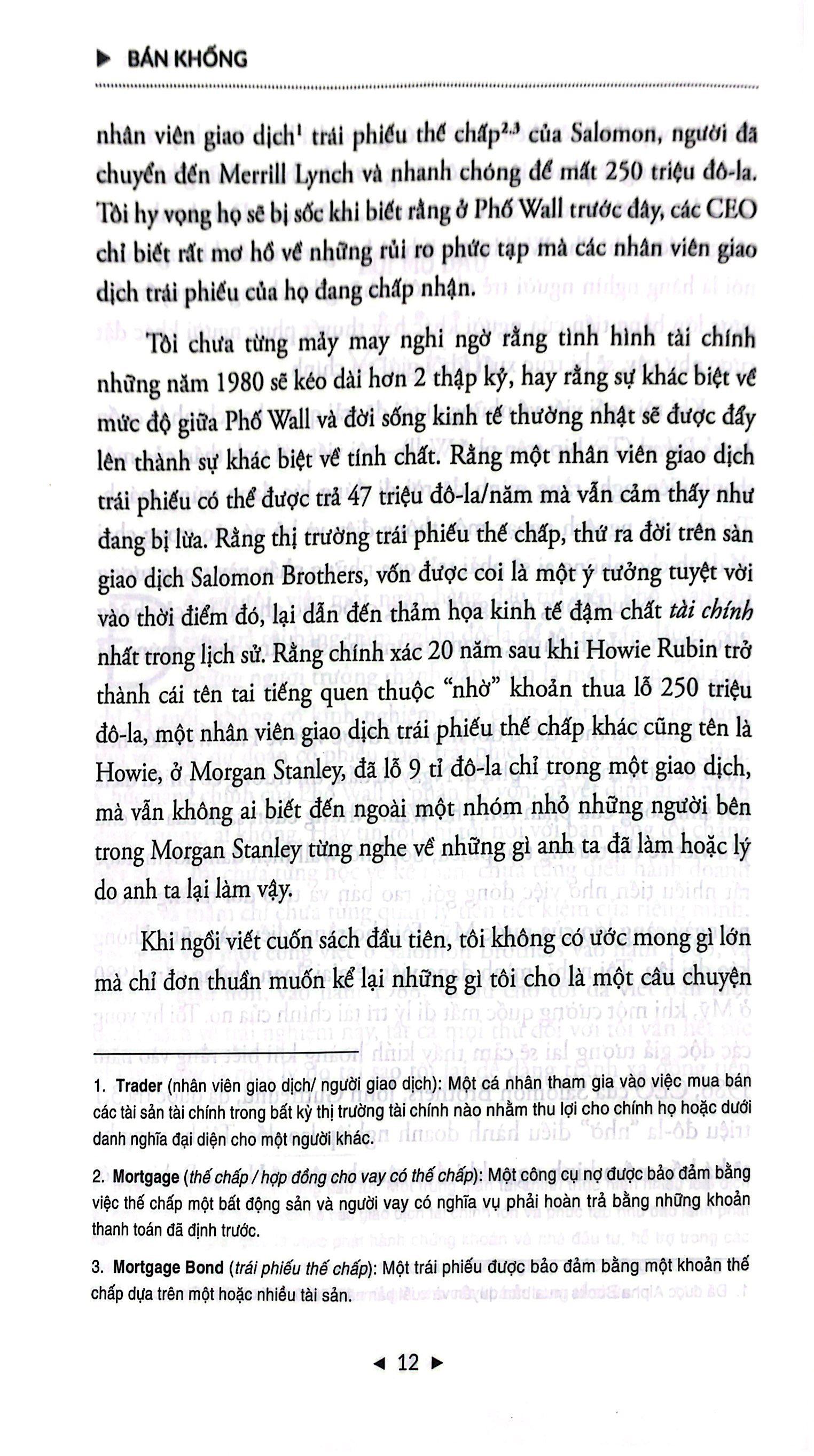 Bán Khống (Tái Bản)