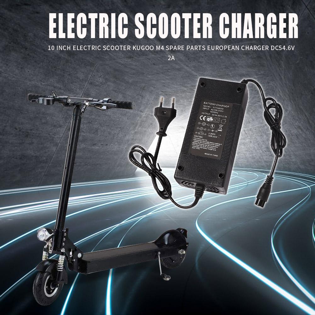 Bộ chuyển đổi sạc pin DC 54.6V 2A cho xe tay ga điện Kugoo M4 Kick Scooter