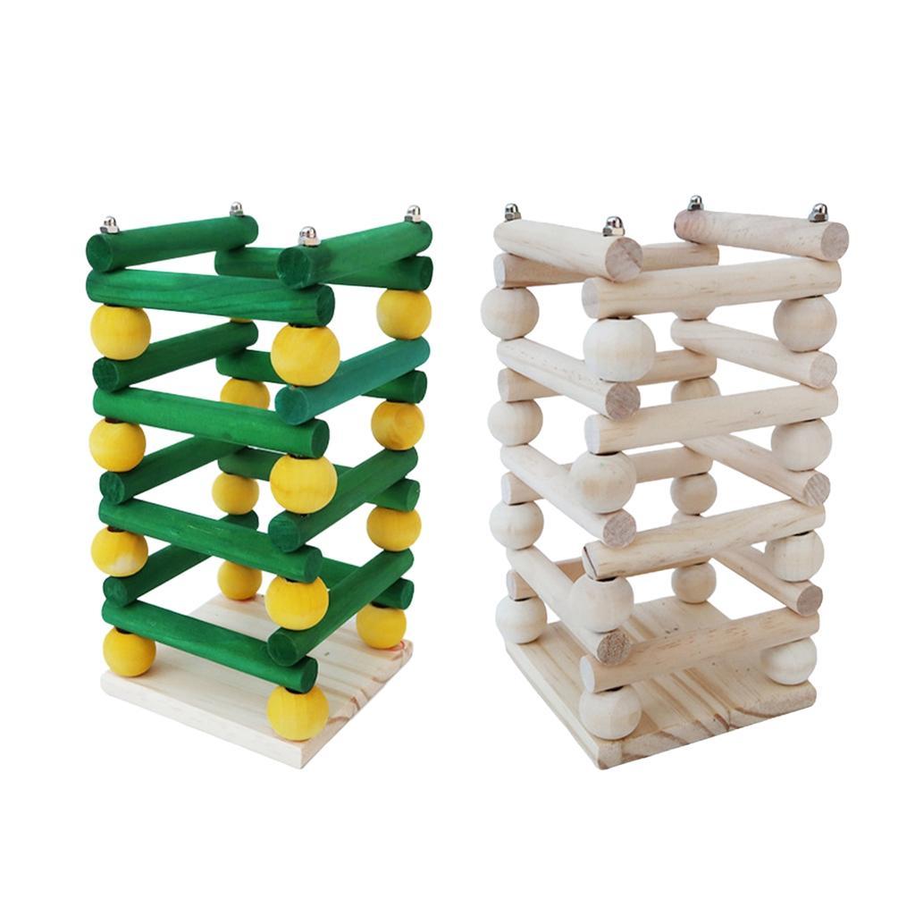 Pet Wooden Rack Feeder Hay Grass Nest Holder for Small Pet Rabbit