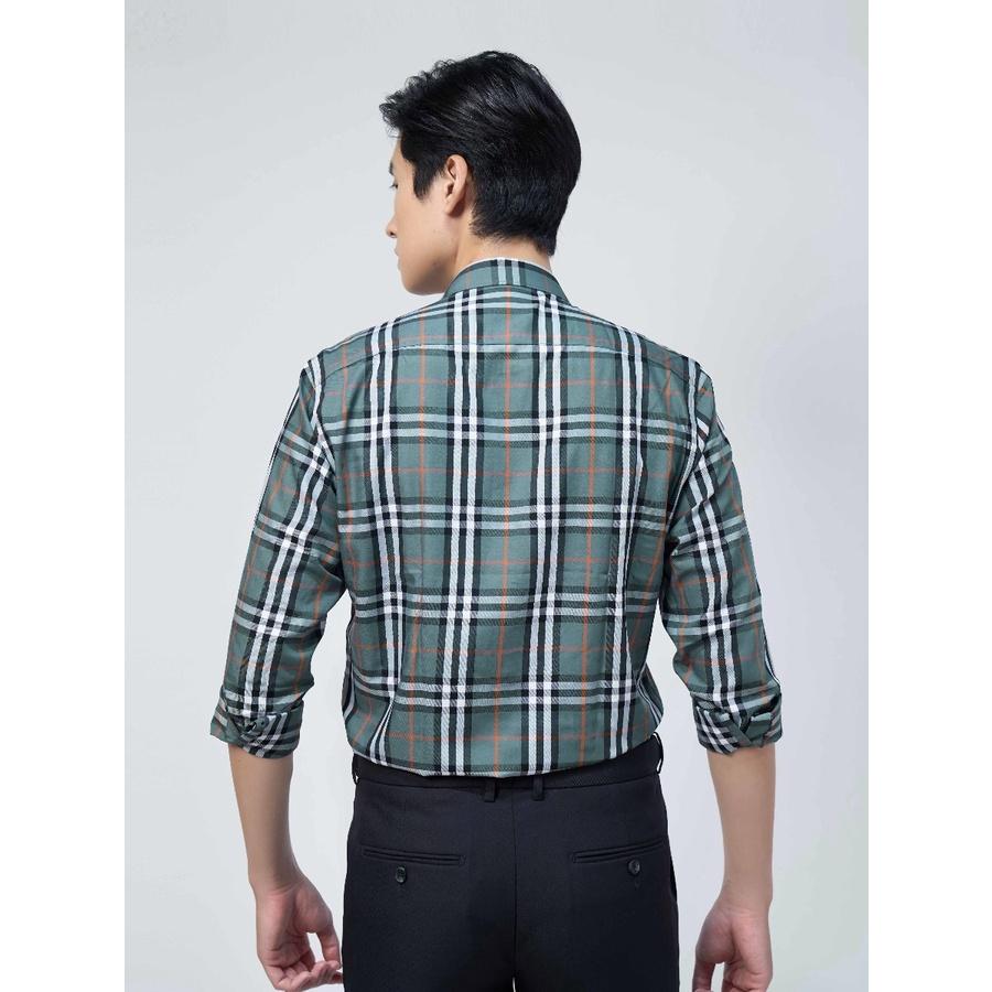 Áo Sơ mi Owen nam dài tay dáng Slimfit sợi Sồi mềm mịn mát Mã AS220888D