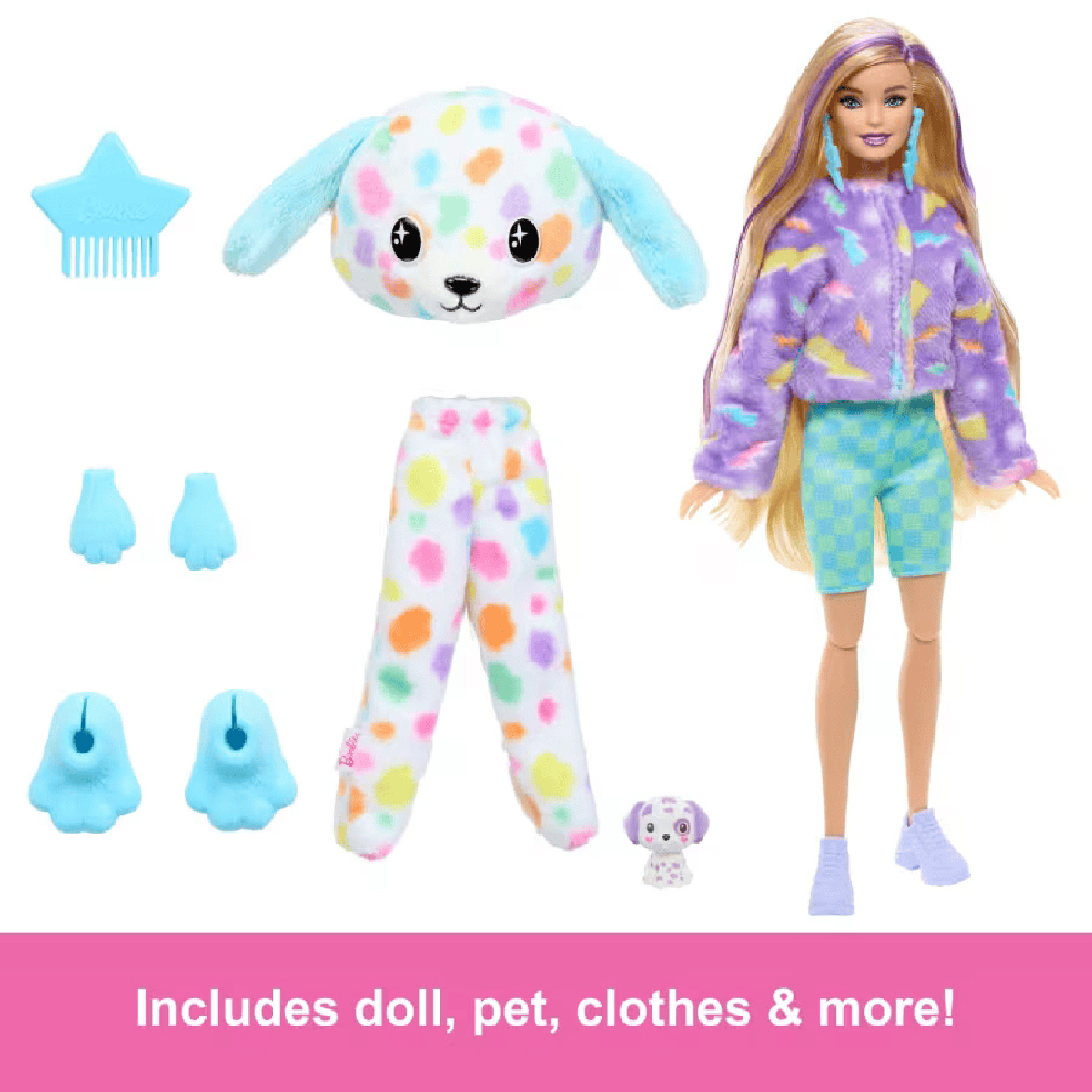 Đồ Chơi Búp Bê Barbie Cutie Reveal - Dalmantion BARBIE HRK41