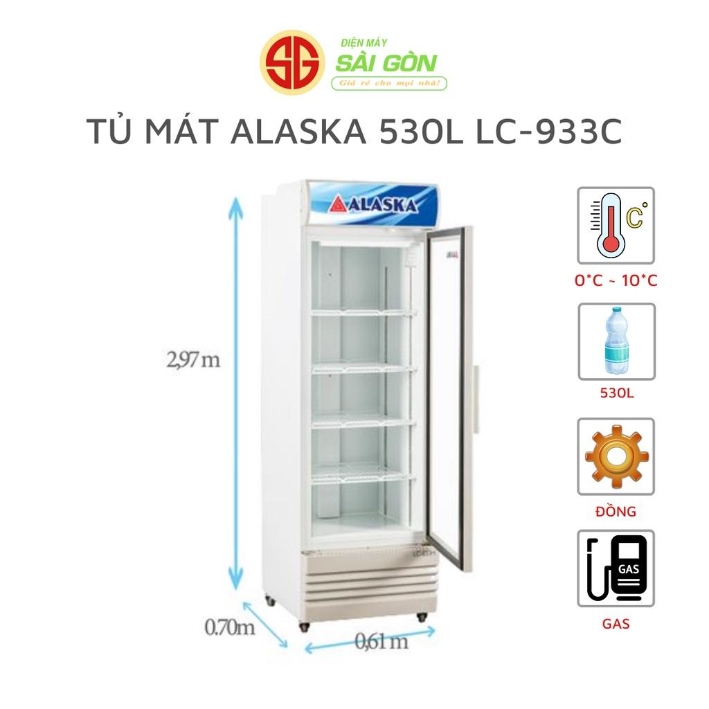 Tủ Mát Alaska 530L LC-933C HÀNG CHÍNH HÃNG - CHỈ GIAO HỒ CHÍ MINH