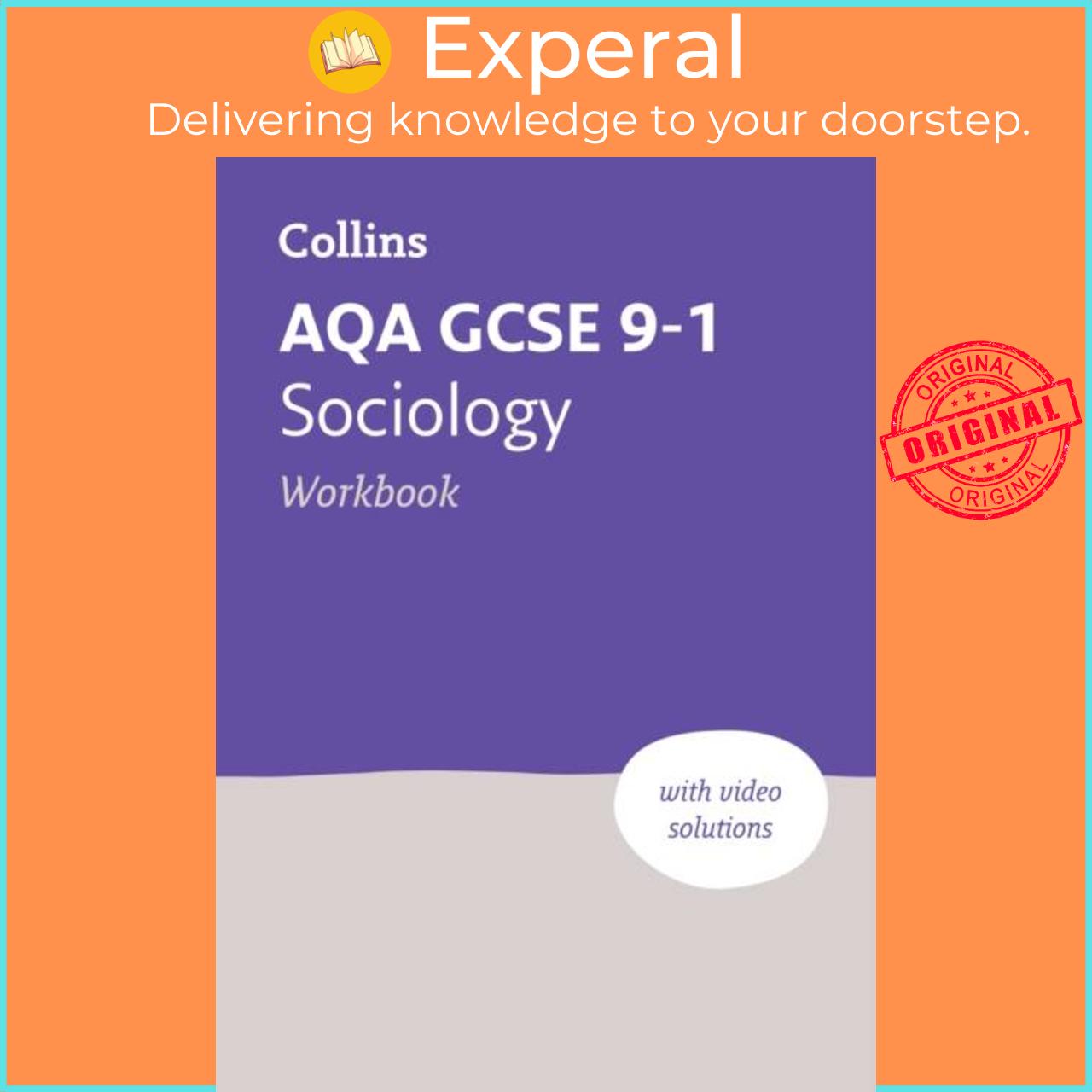 Sách - AQA GCSE 9-1 Sociology Workbook - Ideal for Home Learning, 2023 and 2024  by Collins GCSE (UK edition, paperback)