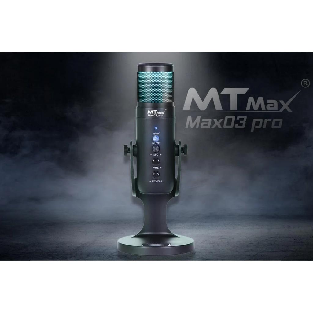 Micro Thu Âm Livestream Tích Hợp Echo Đa Chức Năng Max03 Pro
