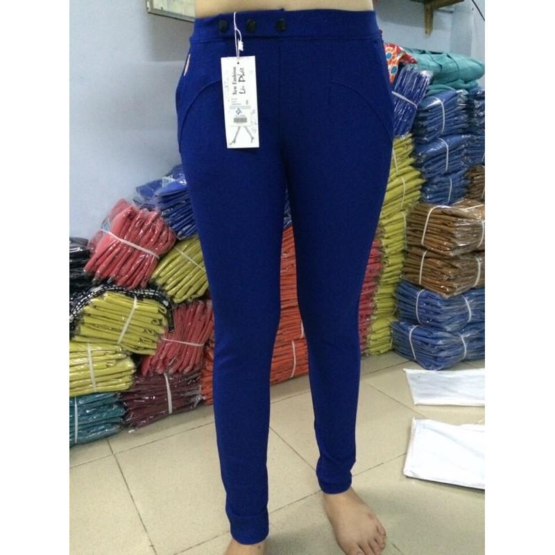 Quần dài cotton lưng thun