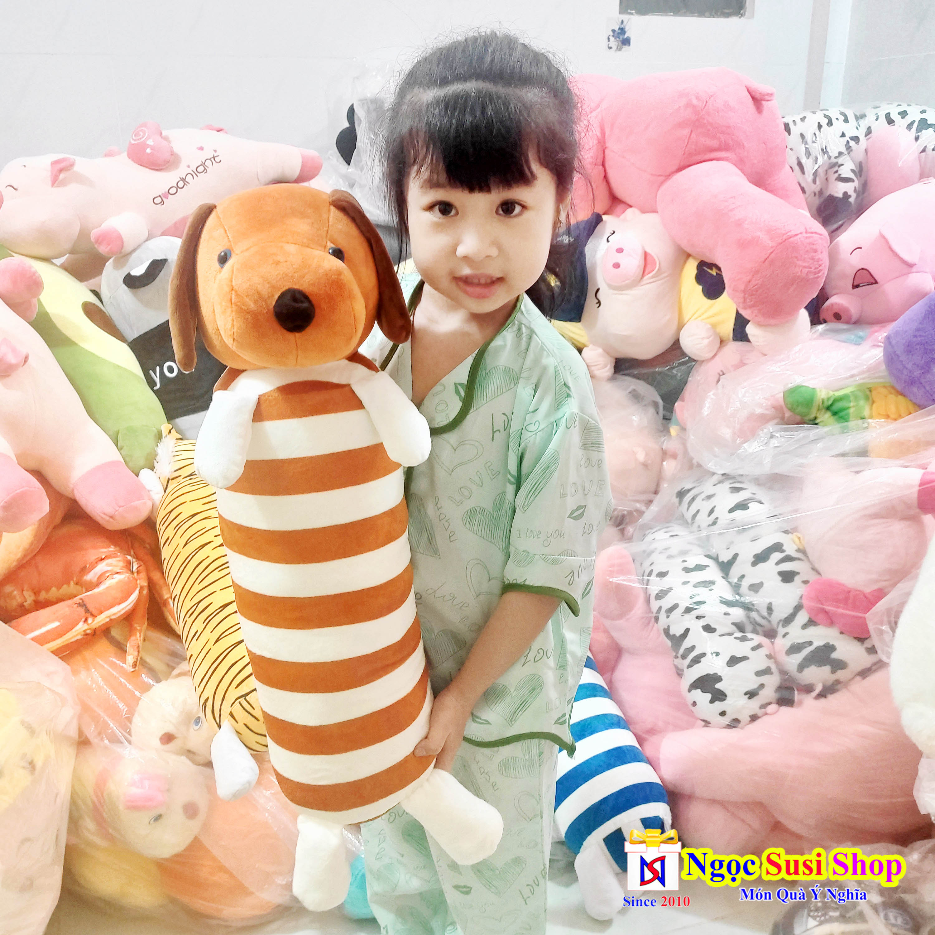 GỐI ÔM HÌNH THÚ CHO BÉ SIÊU MỊN RẤT ĐẸP