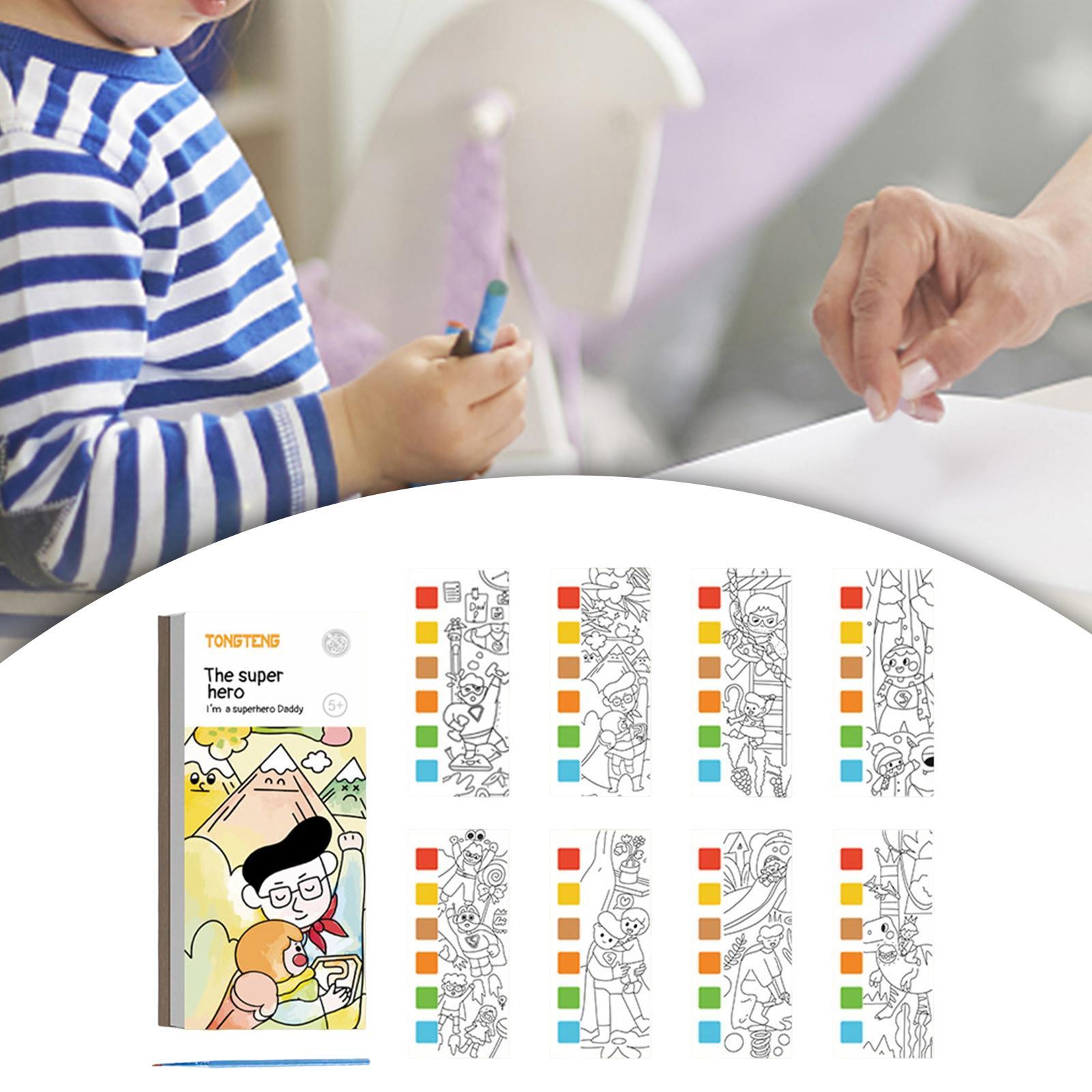 Watercolor Painting Book Entertainment Leisure Creativity for Beginners Souvenir
