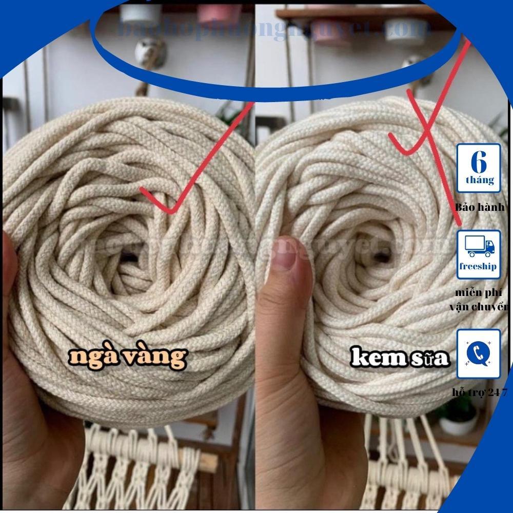 Dây thừng macrame dệt macrame bện, dây làm macrame trang trí