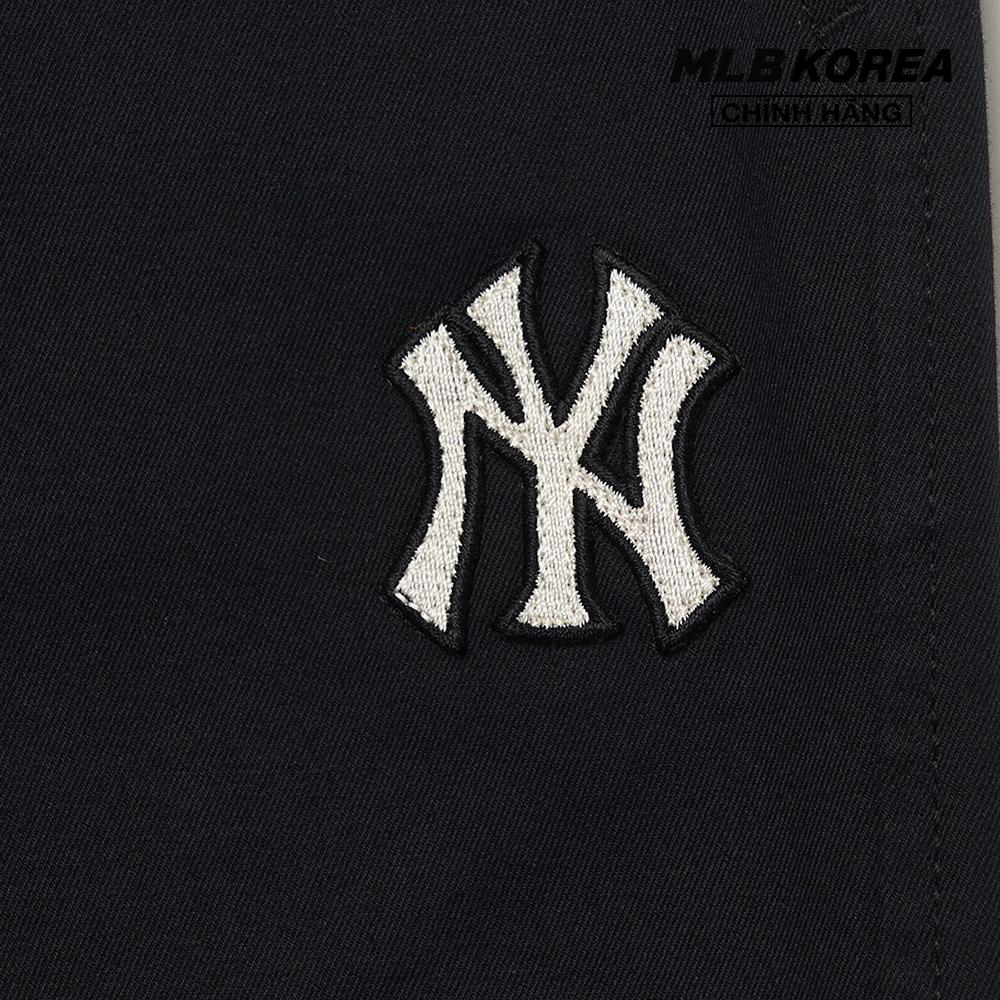 MLB - Quần cotton nữ phom suông Basic Medium Logo 3FWPB0131