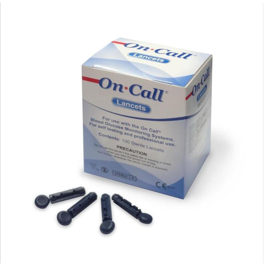 Kim chích máu tiểu đường Acon dùng cho các dòng máy On Call (100 kim/hộp)