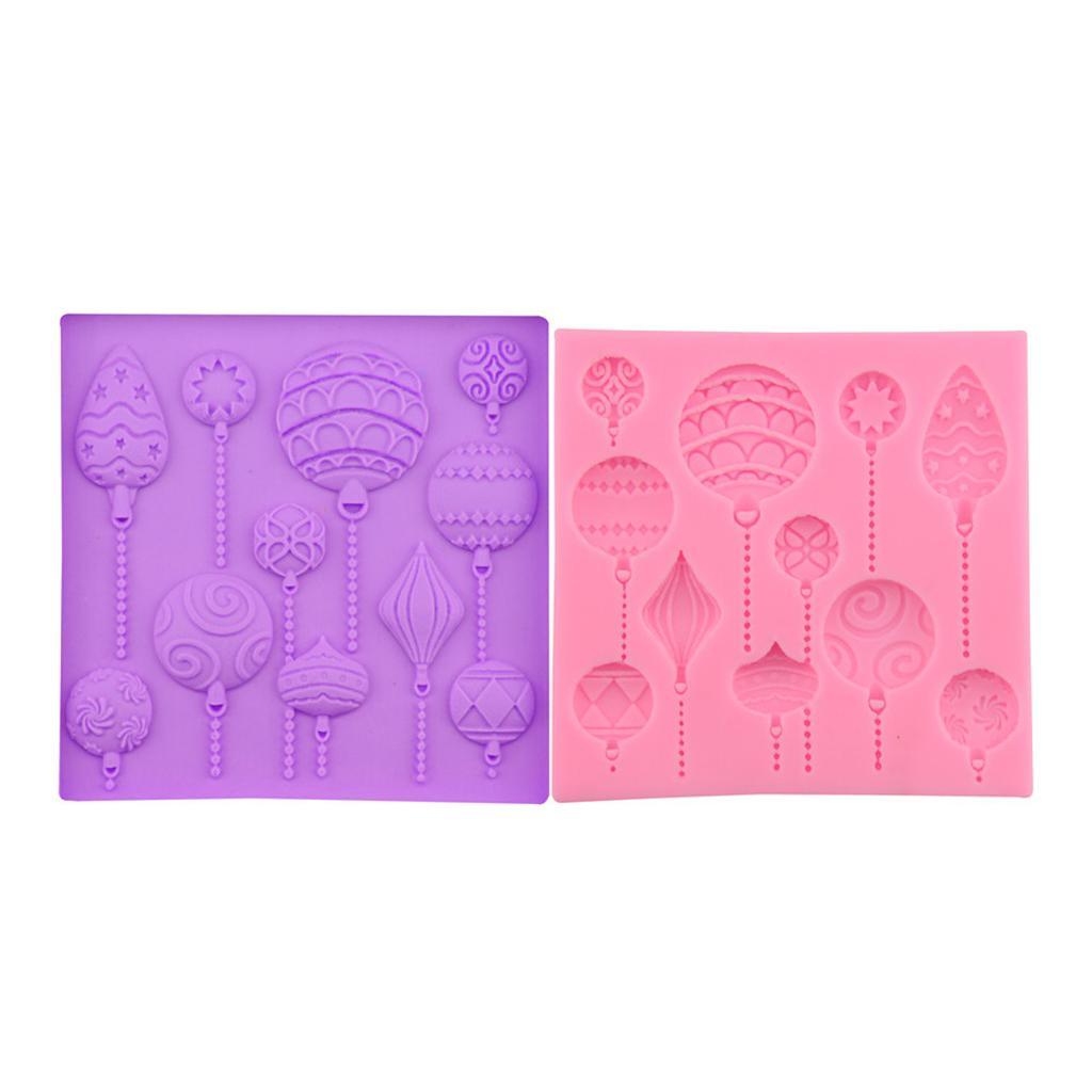 Air Balloons Silicone Fondant Cake Decor Baking Chocolate Mould