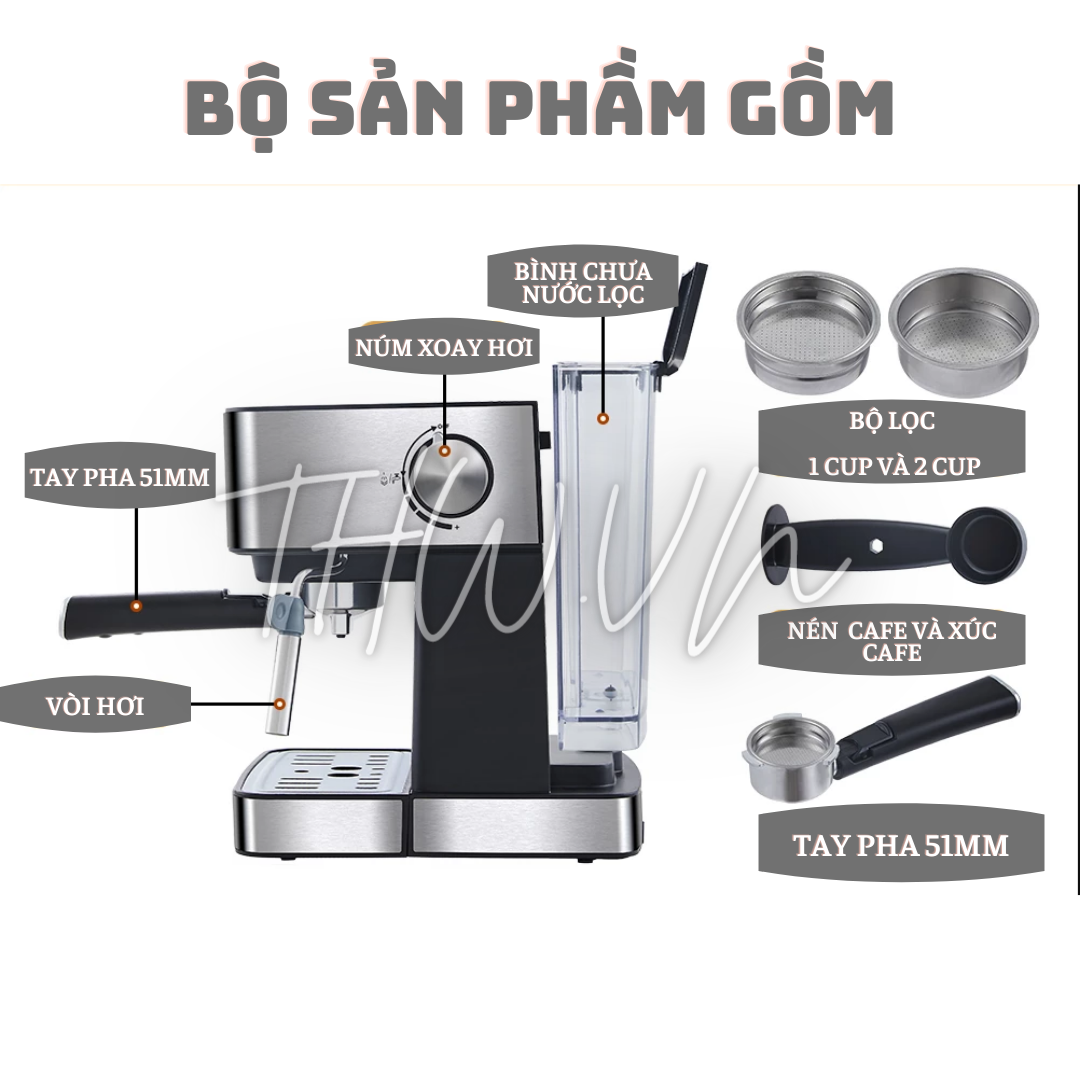 Máy Pha Cà Phê Espresso Italia CM6863