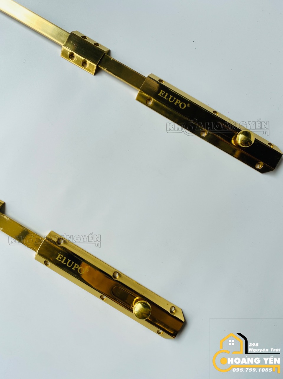 Chốt cửa không khóa bằng đồng 60cm cho cửa gỗ