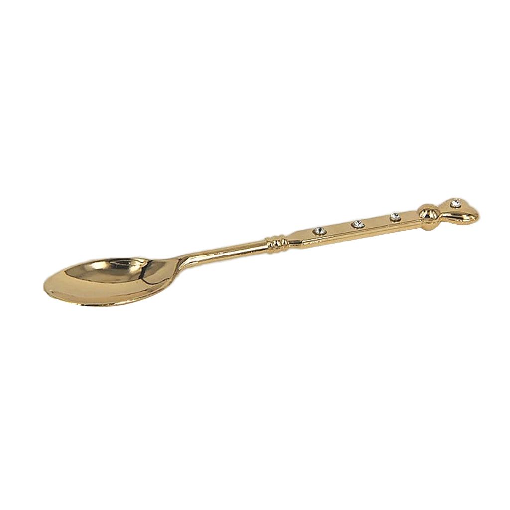 Stainless Steel Tableware Creative Retro Coffee Spoon, Stirring Spoon, Sugar Spoon, Stir Bar Spoon, Mixing Spoon, Tea Spoon, Ice Tea Spoon, Ice Cream Spoons
