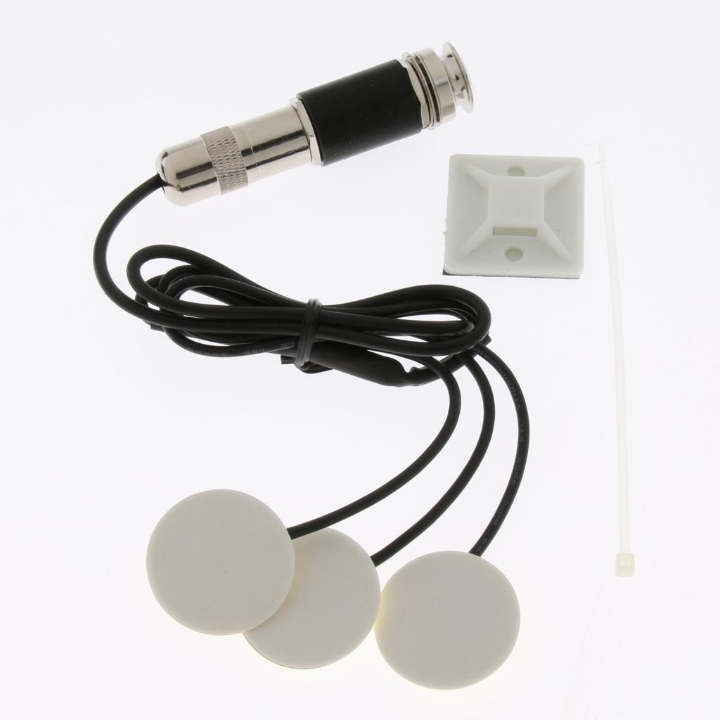 Transducer Pickup End Pin For Acoustic Guitar Ukulele Mandolin Parts