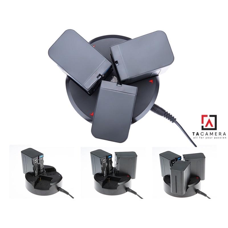 Sạc 3 Pin KINGMA dành cho Sony F570 F770 F970 F990 FM500H - Hàng Chính Hãng