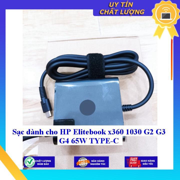 Sạc dùng cho HP Elitebook x360 1030 G2 G3 G4 65W TYPE-C - Hàng Nhập Khẩu New Seal