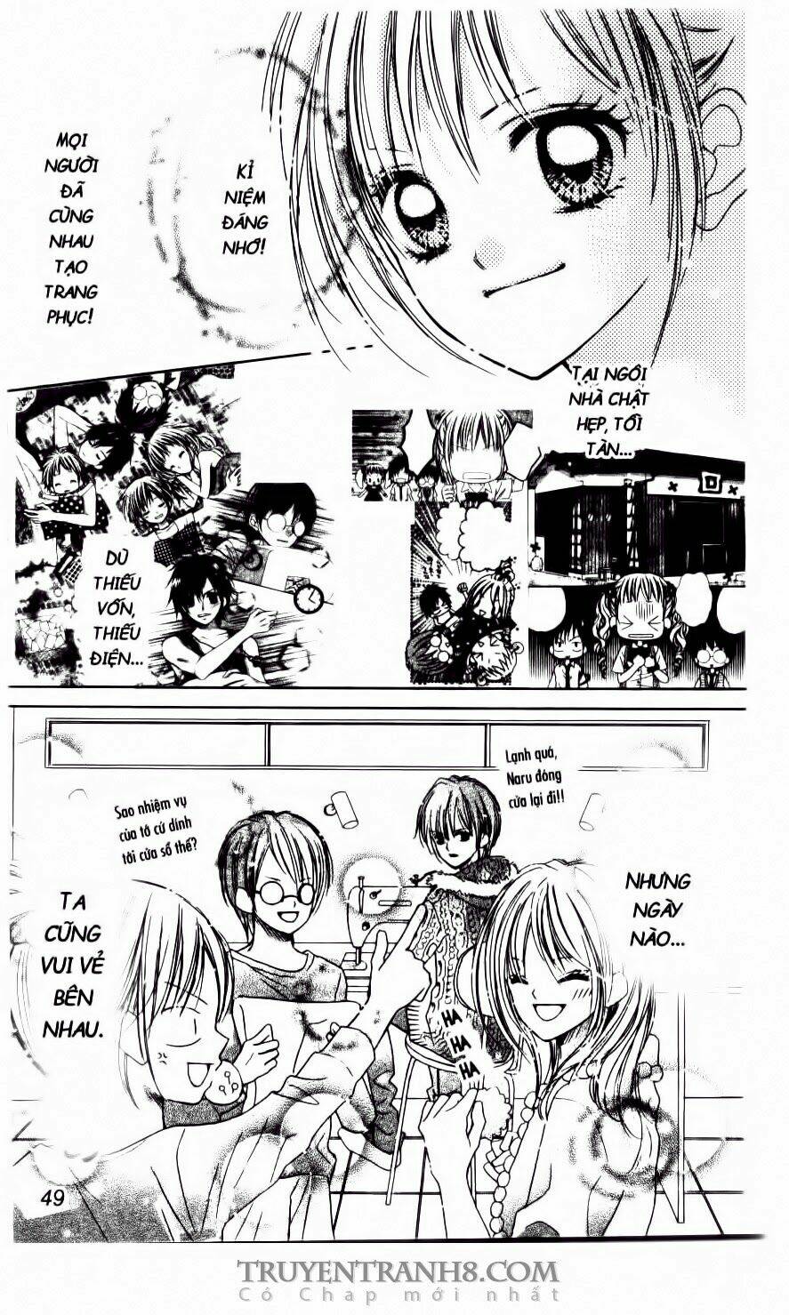 tiệm thời trang, love cotton chapter 33 17