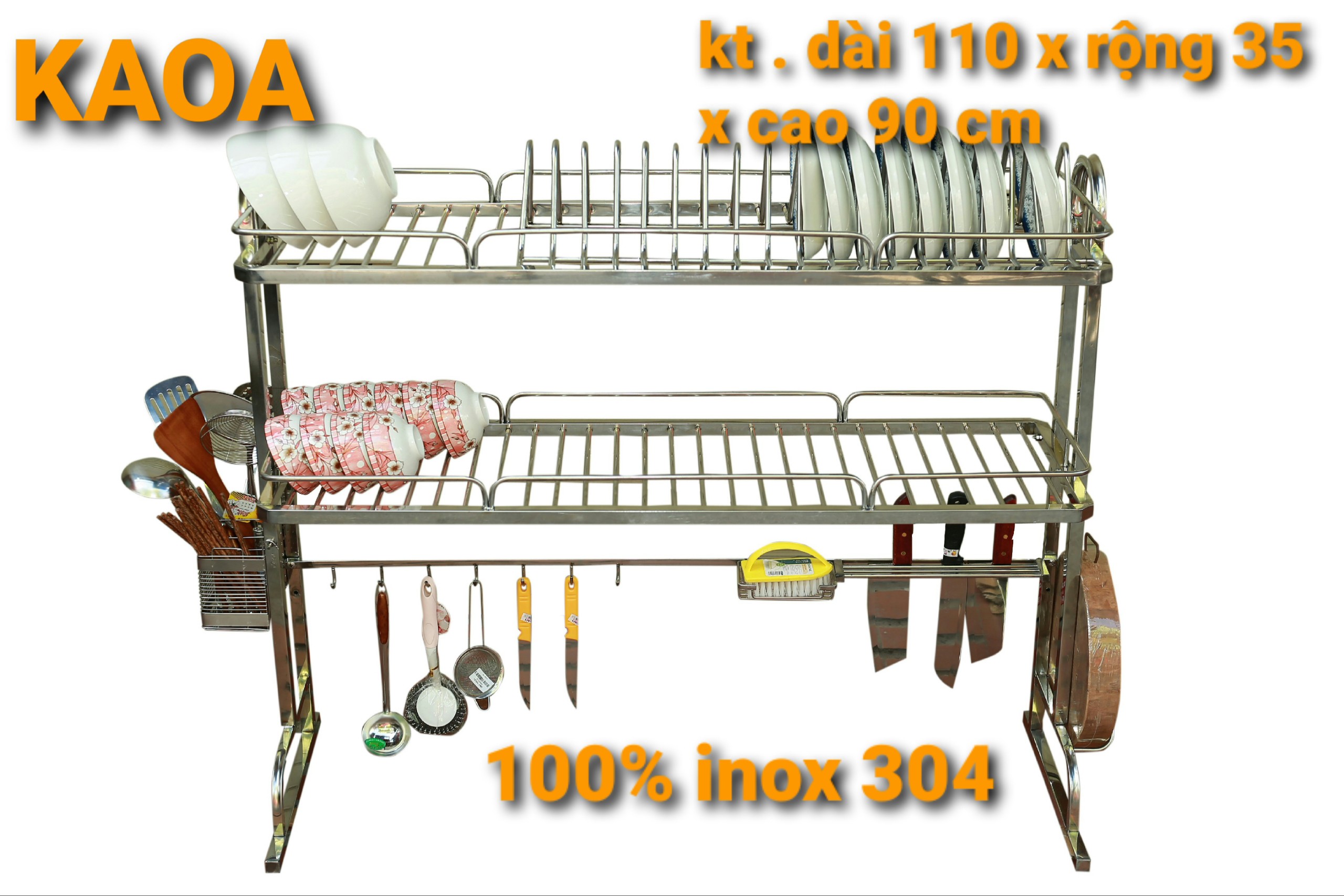 Kệ để bát đĩa đa năng thông minh . Giá để đồ chén, đĩa trên bồn rửa bát