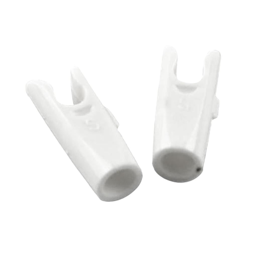 10 Pieces Plastic Arrow Nocks For Archery Hunting Shooting Outdoor Sports - Choice of 4 Colors