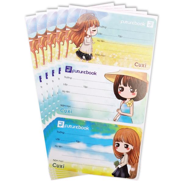 Nhãn Vở Học Sinh Cuxi - futurebook N131 (15 Nhãn)