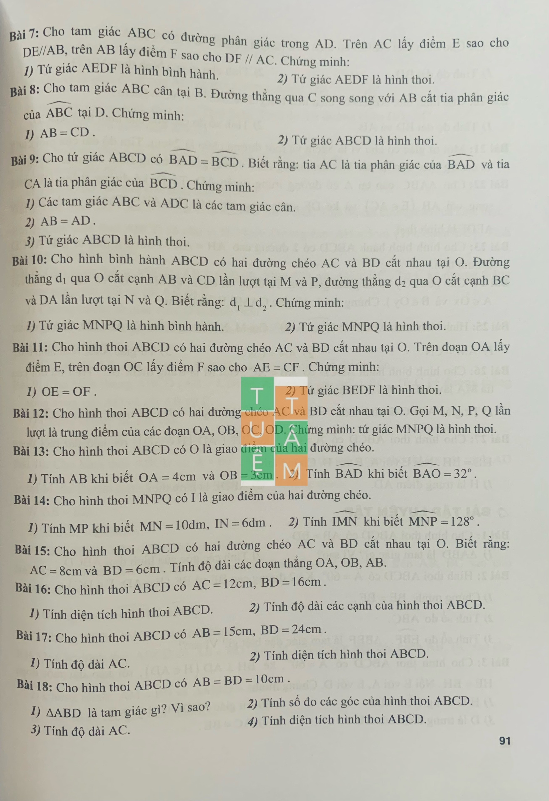 Sách - Bồi dưỡng năng lực tự học Toán 8 (chường trình mới)