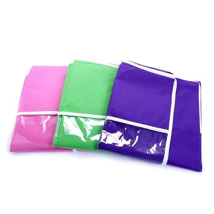 BỘ 2 TÚI VẢI ĐỰNG QUẦN ÁO, CHĂN MÀN TIỆN DỤNG