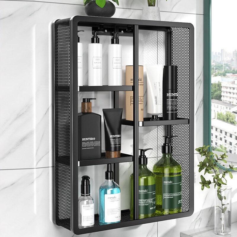 Kệ Nhà Bếp Gia Vị Gắn Tường Không Cần Đục Lỗ Thép Carbon