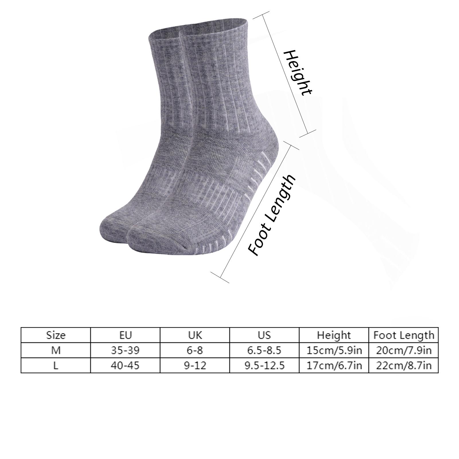 Set 3 Đôi Vớ Thể Thao Chống Trơn Trượt Thoáng Khí