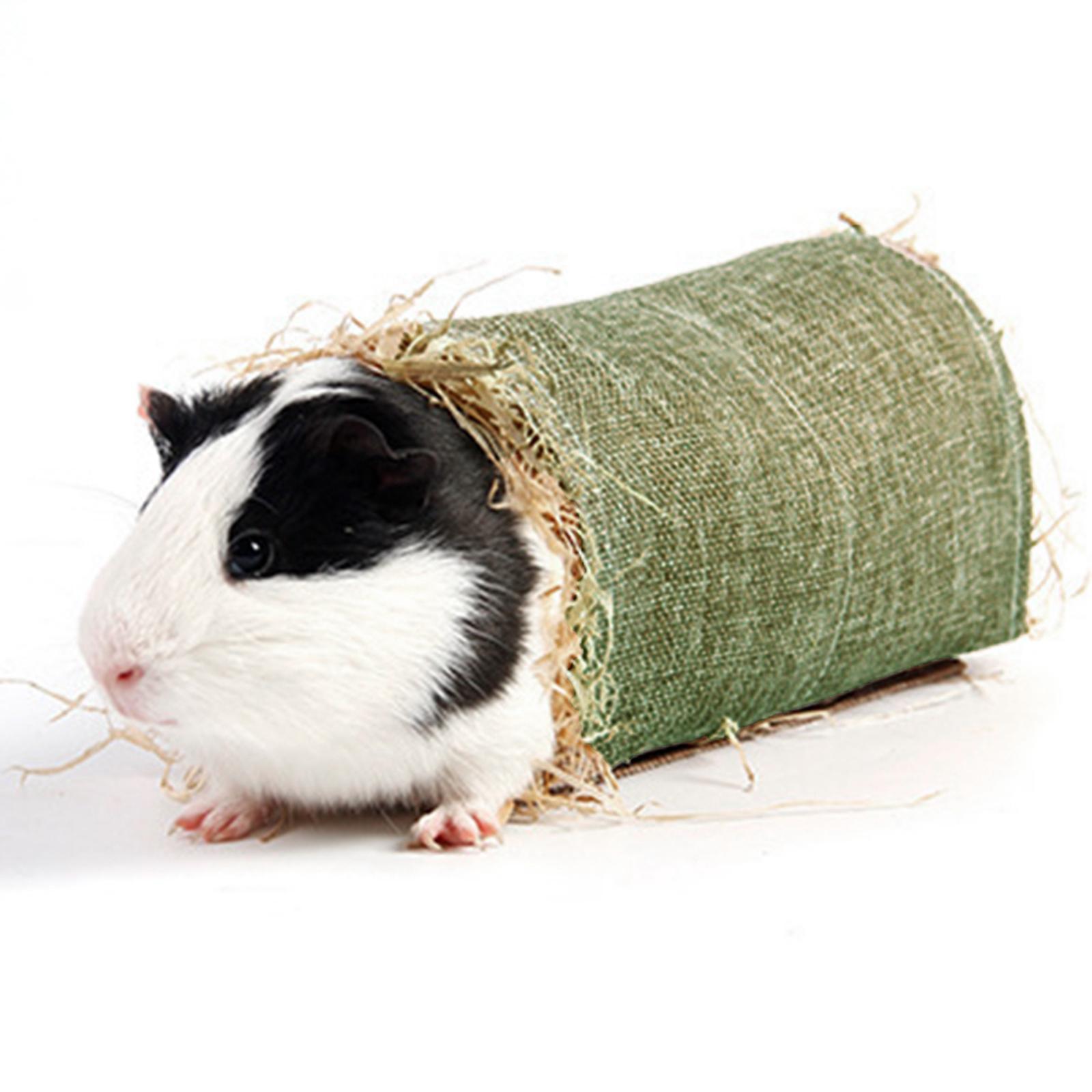 Rabbit Tunnel Tube Interactive Bunny Toy Nest for Hamster Rat Mice Chinchilla