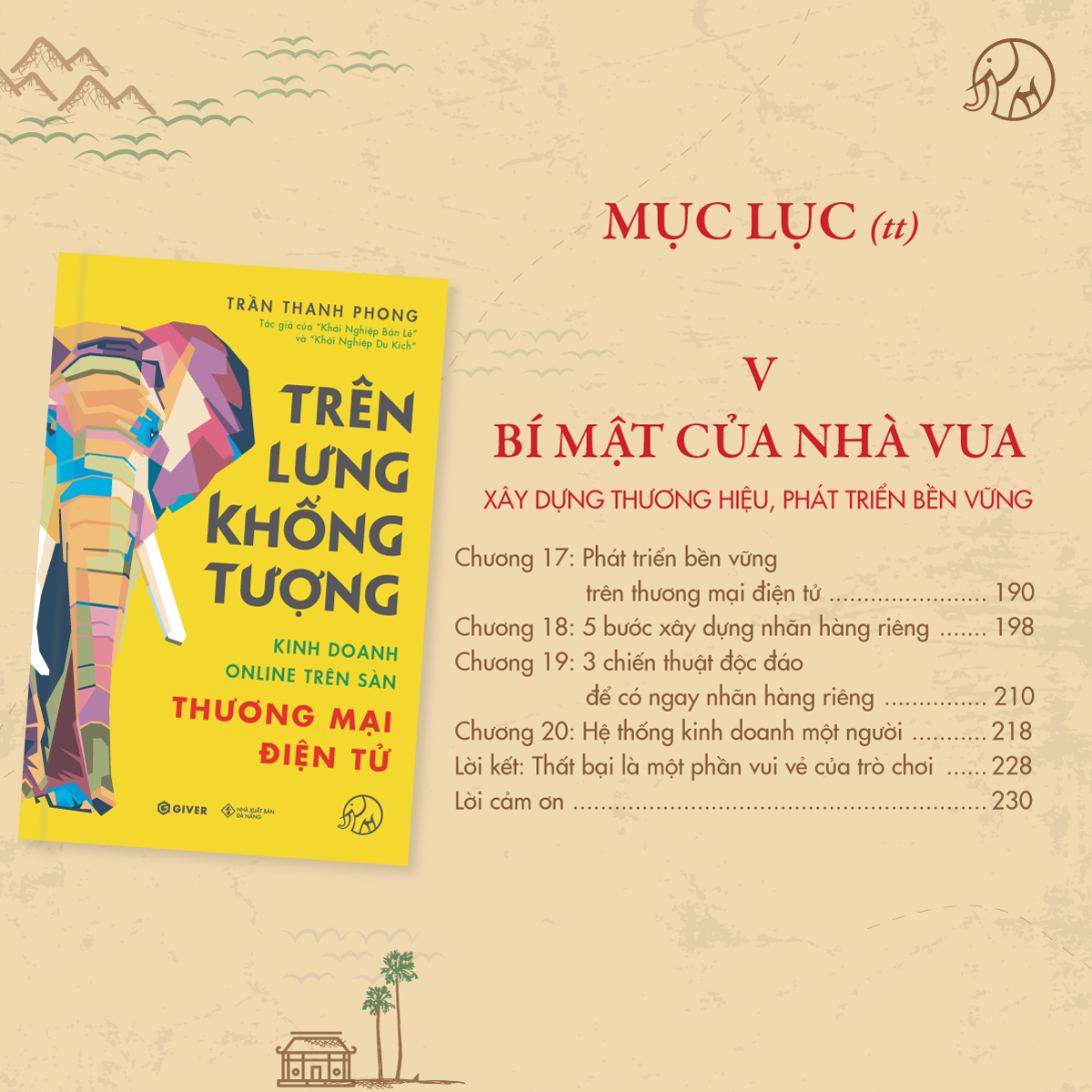 Trên Lưng Khổng Tượng - Kinh Doanh Online Trên Sàn Thương Mại Điện Tử - Khởi Nghiệp Với Bán Hàng Qua Mạng và Nhãn Hàng Riêng