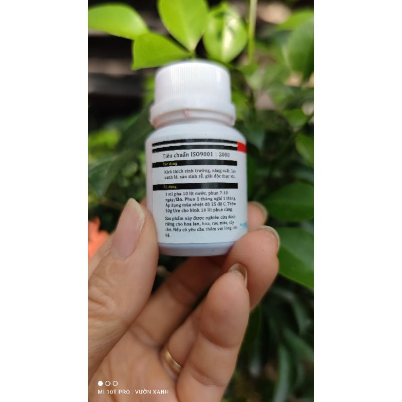 Phân bón sinh trưởng cây trồng DA làm xanh lá, phát triển rễ, tăng khả năng hấp thụ phân bón Xila Group