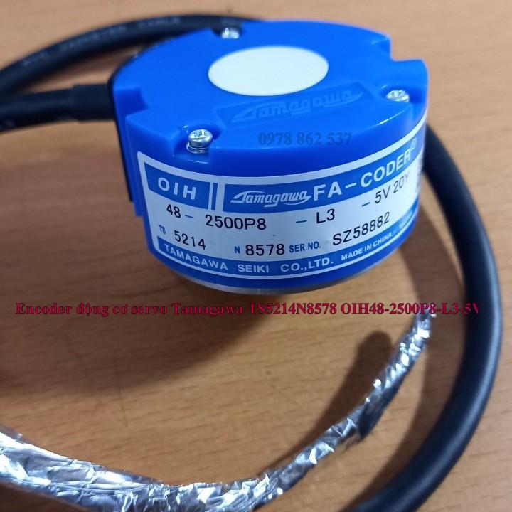 Bộ mã hóa xung Encoder động cơ servo Tamagawa TS5214N8578 OIH48-2500P8-L3-5V