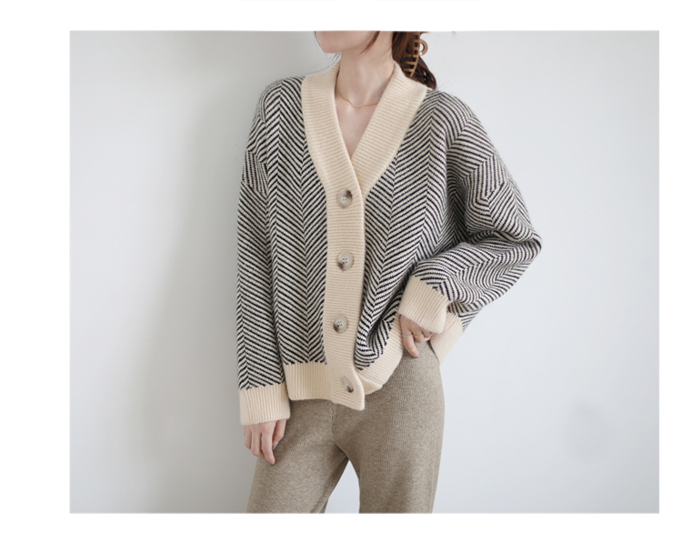 Áo len cardigan nữ form rộng thời trang phong cách Hàn Quốc freesize dưới 62kg