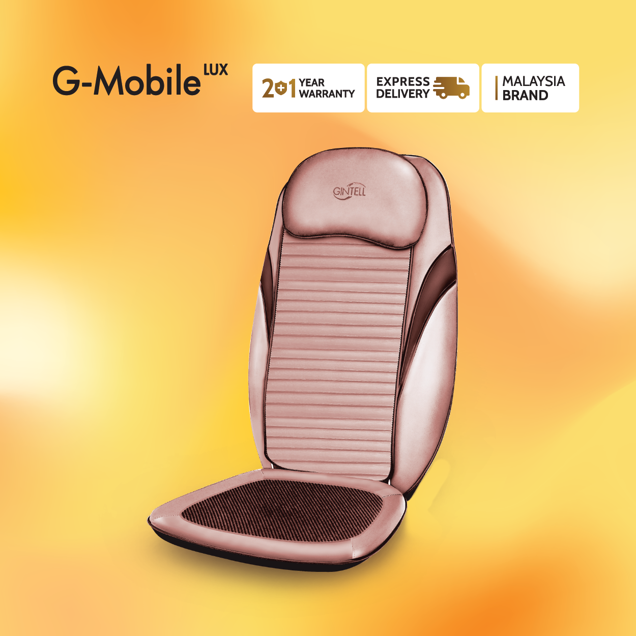 Đệm Massage Lưng GINTELL - G-Mobile LUX Chính Hãng