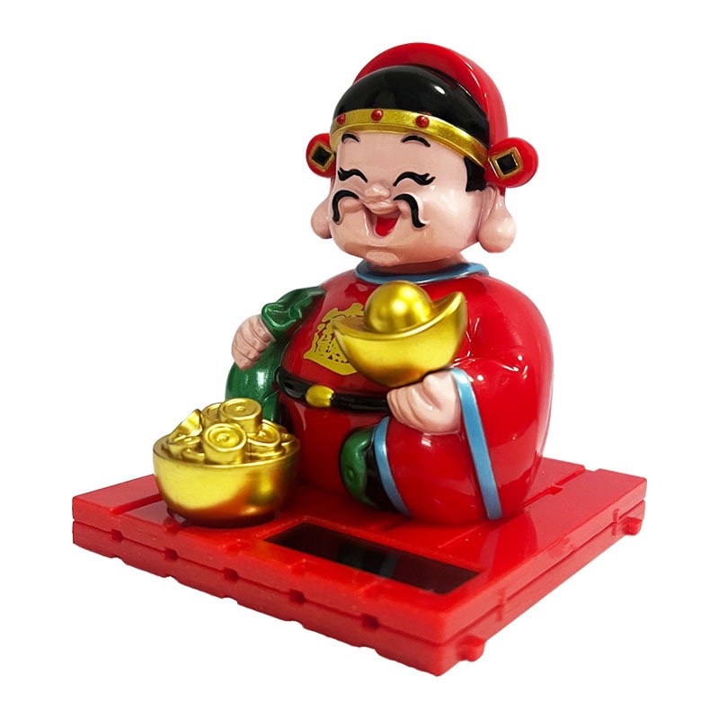Tượng phật thần tài gật đầu năng lượng