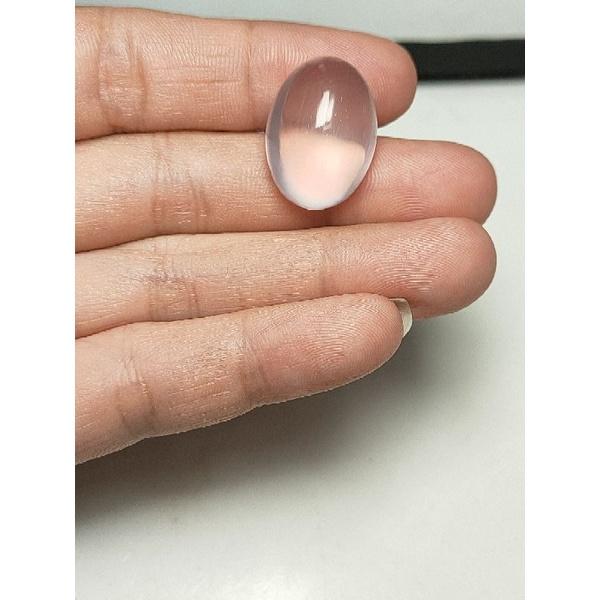 2115 - L HẠT rose quartz  (T NHIÊN)
