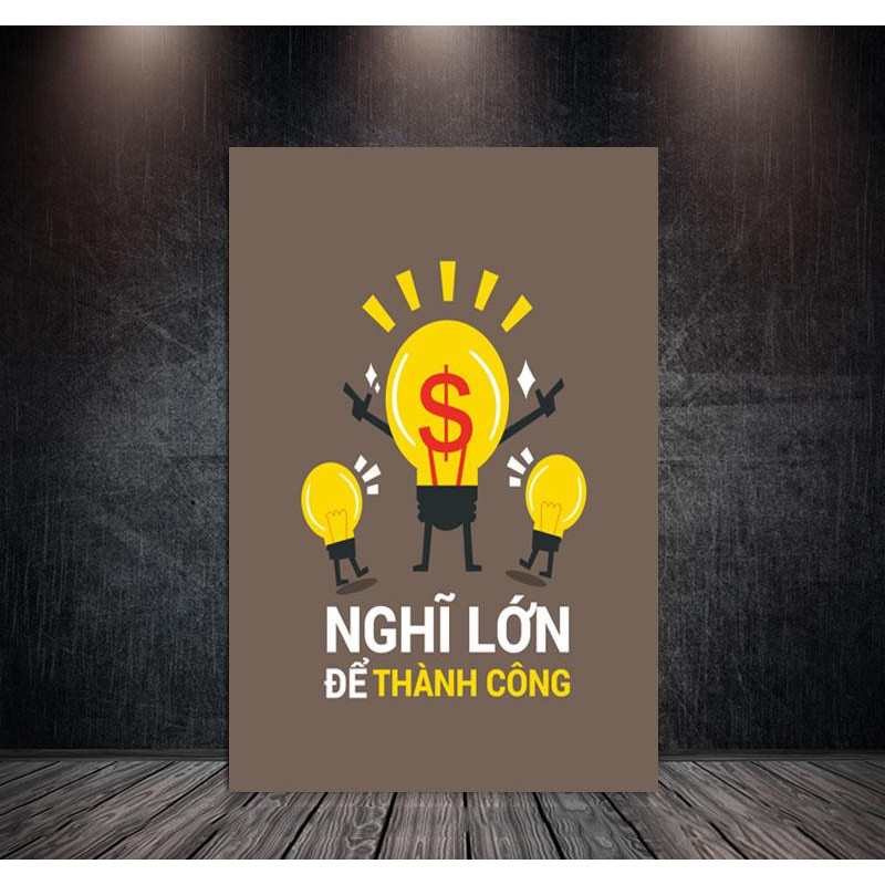 Tranh trang trí treo tường tạo động lực-KAGR120