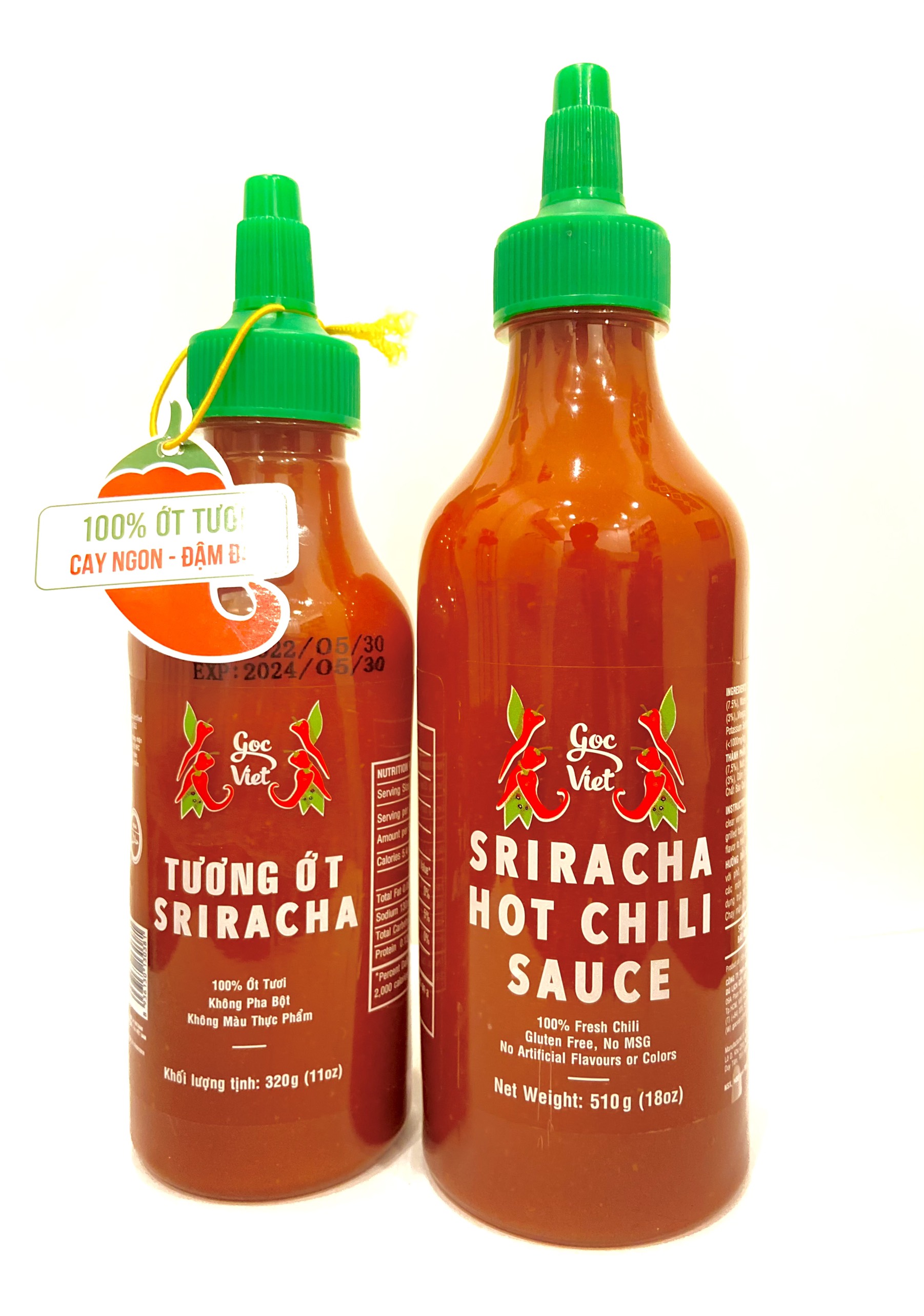 Tương ớt Sriracha GỐC VIỆT  (510g)