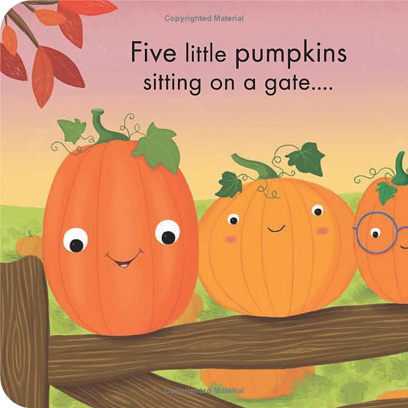 Sách ngoại văn: Five Little Pumpkins
