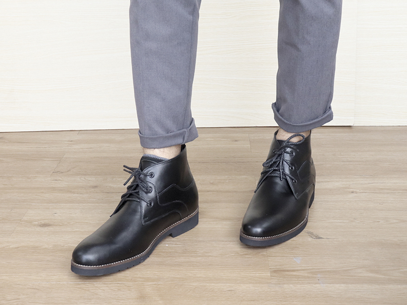GIÀY TĂNG CHIỀU CAO GIÀY CAO DÀNH CHO NAM GIỚI T&TRA S1078 CAO CỔ - CAO 7CM GIÀY ĐỘN NAM CAO VƯỢT TRỘI