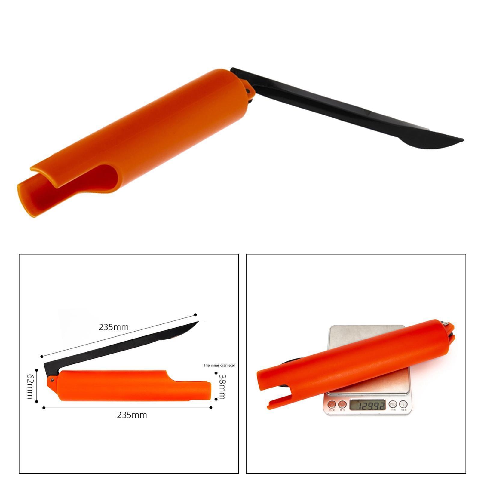 2xFishing Rod Stand Pole Holder Insert Ground Folding Tool Stainless Steel