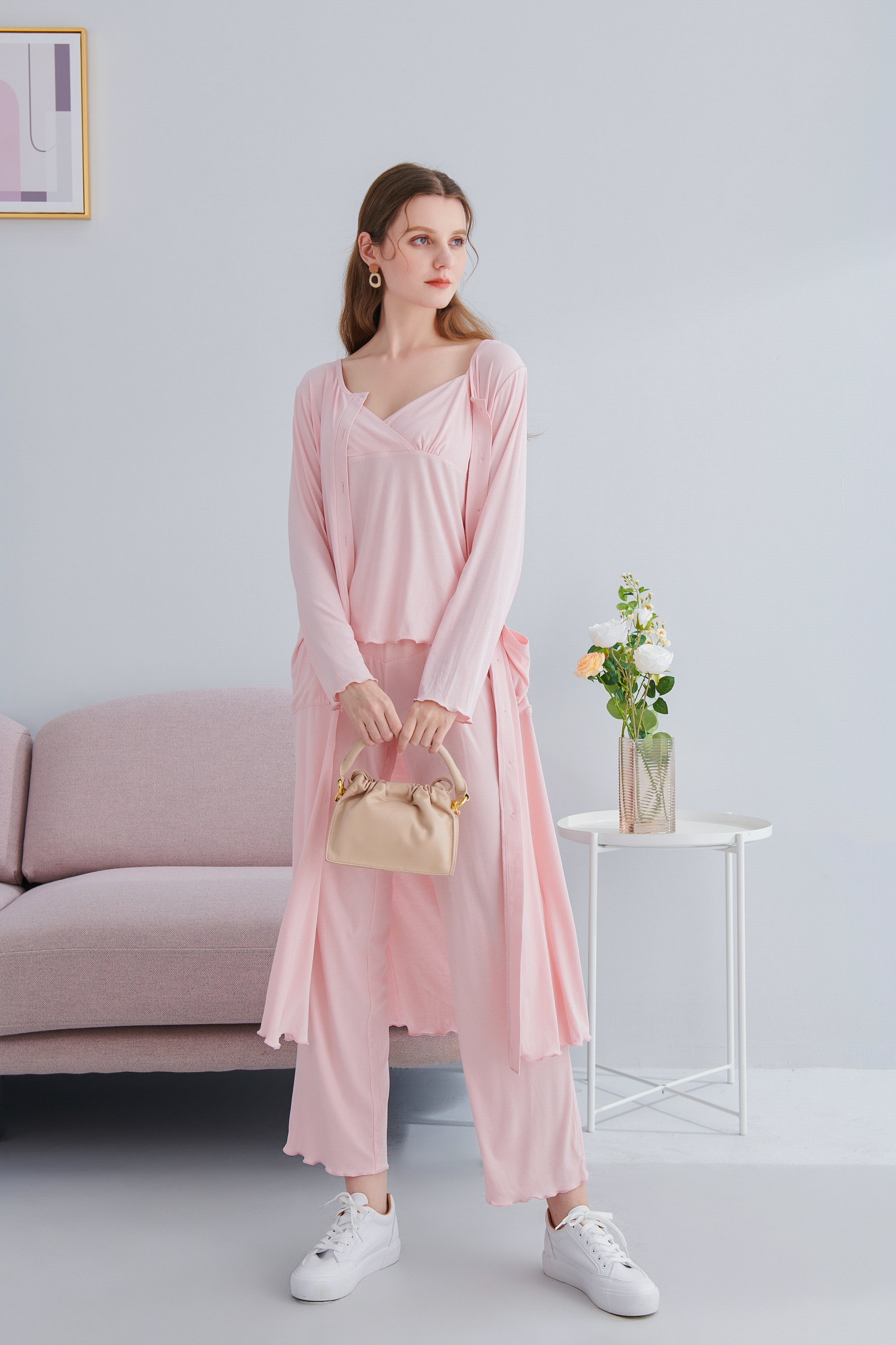 Pijama Bầu Sau Sinh Hàng Đẹp Cao Cấp, Siêu Mềm, Mịn, Mát, Thấm hút mồ hôi, Sảng khoái mát mẻ cho mẹ bầu giai đoạn trước và sau sinh mùa hè