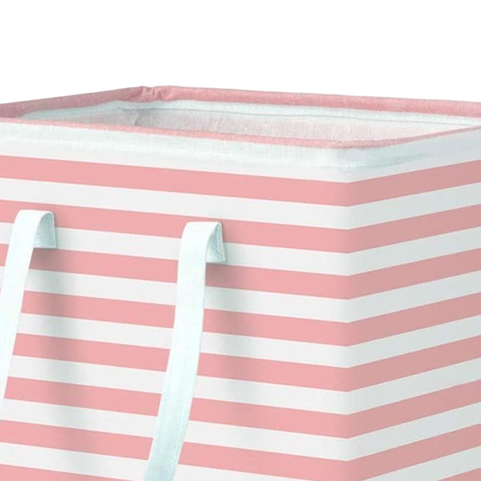 Waterproof Dirty Clothes Laundry Basket with Handles Clothes Hamper Storage Basket for Dorm