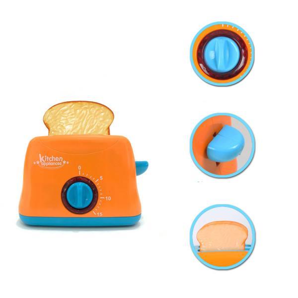 Mô Phỏng Thiết Bị Gia Dụng Bằng Nhựa Trẻ Em Giả Vờ đóng Vai Chơi Toy Bread Maker