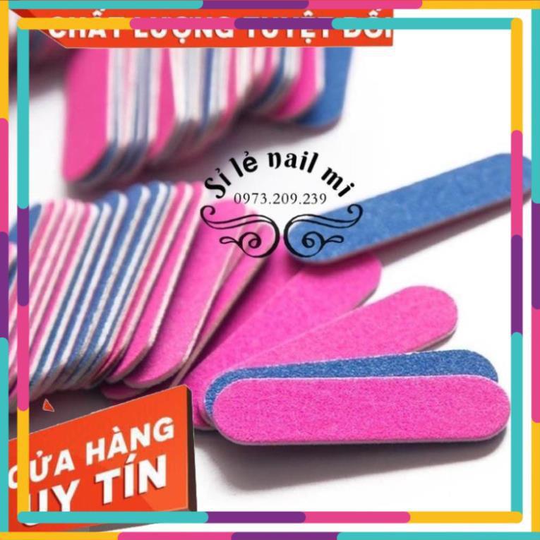 dũa móng tay mini để tặng khách làm nail box