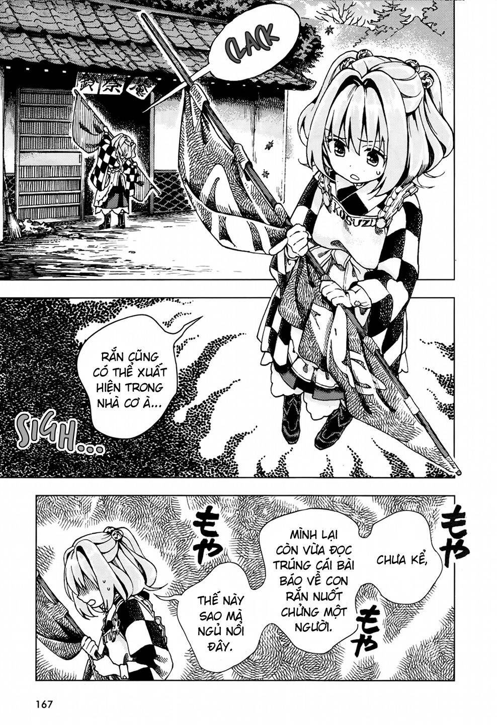 Touhou Suzunaan ~ Forbidden Scrollery Chapter 22: - Thuốc lá, Tanuki và kẻ ăn quỵt (Phần một) - Trang 16