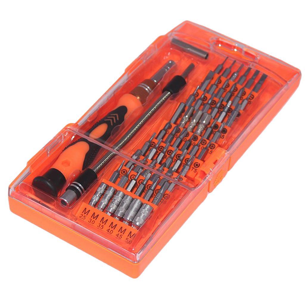 Screwdriver Set Ratchet Wheel Screw Driver Bit Tool Multi-Function 58 In 1