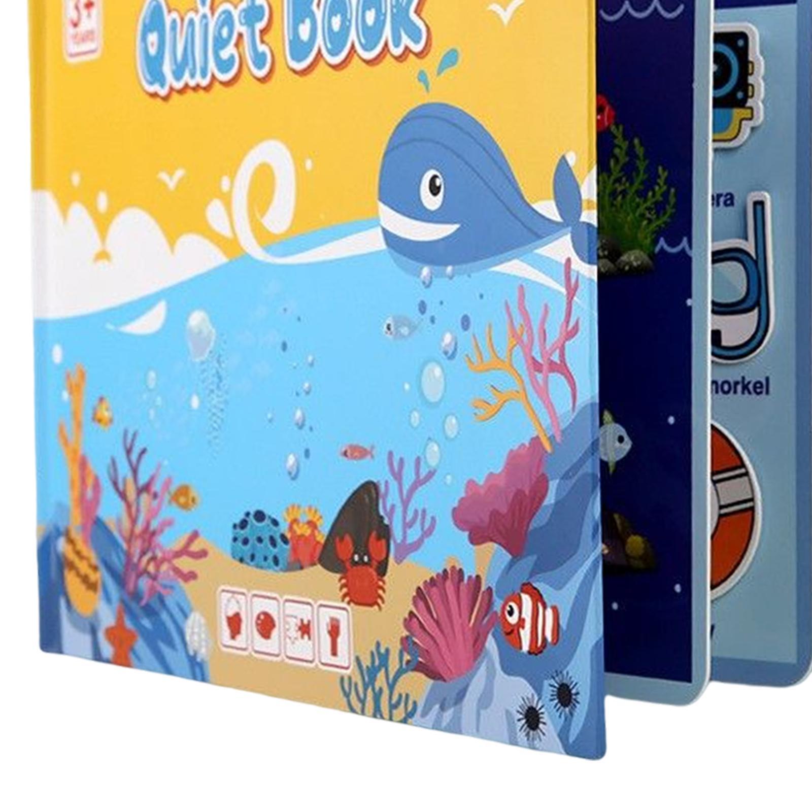 Montessori Book Learning Development Preschool for Toddler Girls Boys